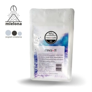 rava.ff kawa mielona 50% arabika 50% robusta 250g